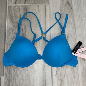 NWT Victoria Secret push up Bikini Top